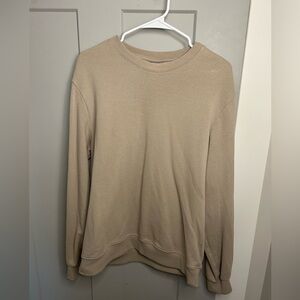 Tan crewneck